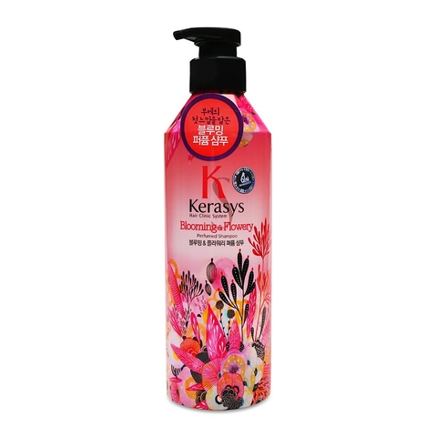Dầu Gội Nước Hoa Kerasys Perfume Blooming & Flowery Shampoo 600ml