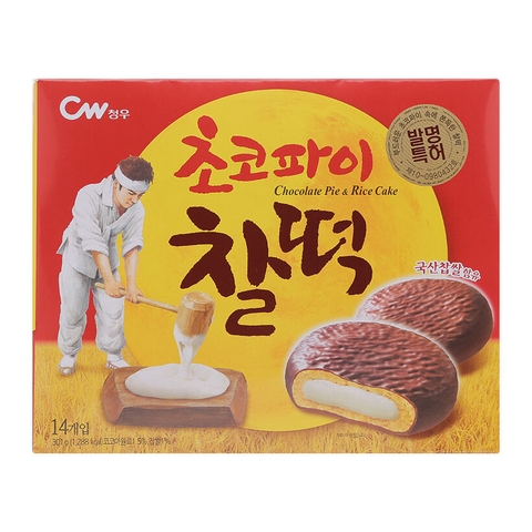 Bánh Chocopie nhân nếp dẻo CW Hàn Quốc