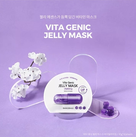 Mặt Nạ BANOBAGI Vita Genic Vitalizing Jelly Mask ( hộp 10 miếng )