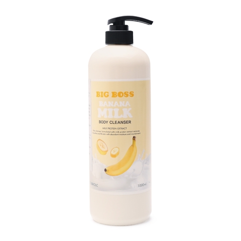 Sữa Tắm Hương Chuối Foodaholic Big Boss Banana Milk Body Cleanser 1000ml