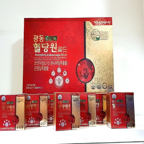 Viên uống hỗ trợ điều trị tiểu đường Kwangdong Hộp 112 viên