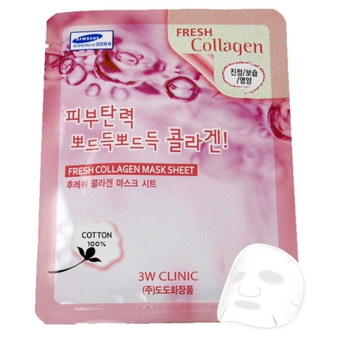 Mặt Nạ Dưỡng Da Collagen 3W CLINIC 23g