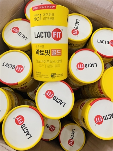 Men Tiêu Hóa LACTO-FIT GOLD 50 GÓI – Sản Phẩm Lợi Khuẩn Số 1 Tại Hàn Quốc
