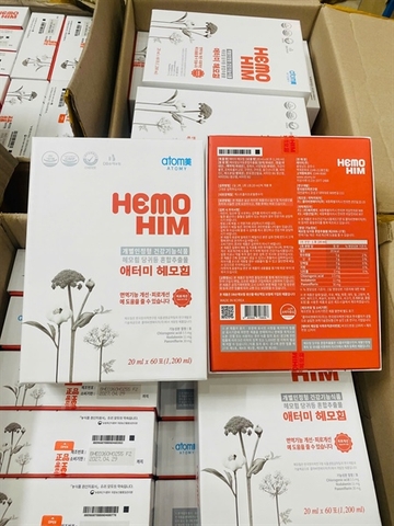 Nước Uống Thảo Dược Atomy Hemohim Hộp 60 gói * 20ml