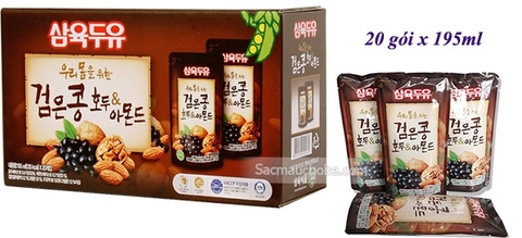 Sữa Óc Chó Hạnh Nhân Đậu Mè Đen Hàn Quốc