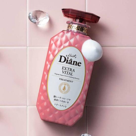 Dầu Xả Tăng Cường Sức Sống Cho Tóc Yếu Moist Diane Extra Vital