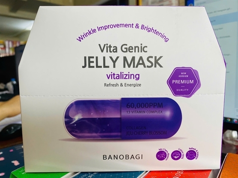 Mặt Nạ BANOBAGI Vita Genic Vitalizing Jelly Mask ( hộp 10 miếng )