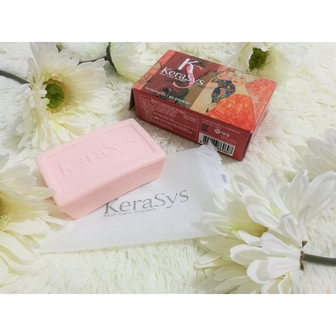 Xà Bông Tắm Dưỡng Ẩm Da KeraSyS Silk Moisture Bar 100g