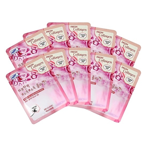 Mặt Nạ Dưỡng Da Collagen 3W CLINIC 23g
