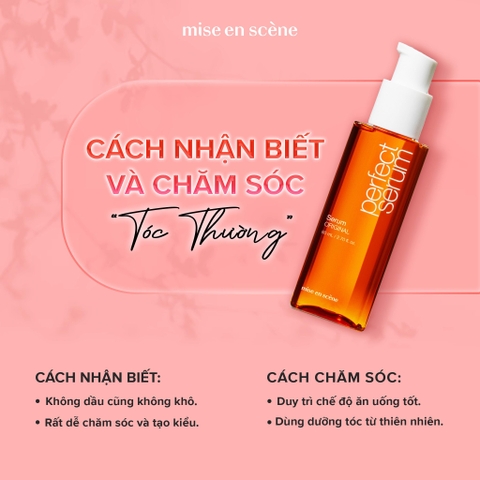 Tinh Chất Dưỡng Tóc Mise en scène Perfect Original Phục Hồi Hư Tổn 80ml