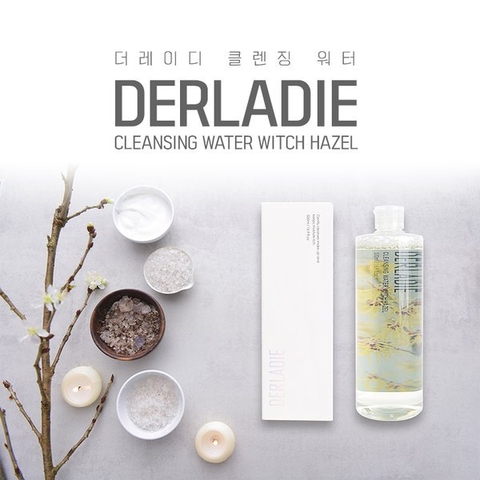 Nước Tẩy Trang Chiết Xuất Cây Phỉ Derladie Cleansing Water Witch Hazel 500ml