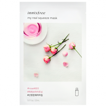 Mặt Nạ Hoa Hồng Innisfree My Real Squeeze Mask Rose 20ml