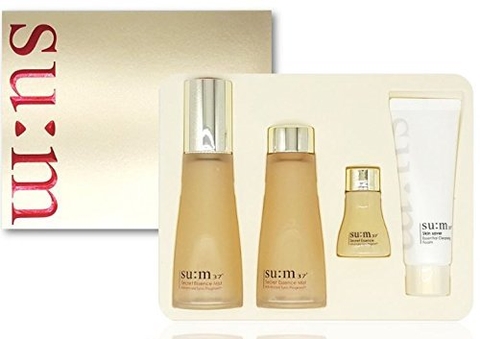 Xịt Khoáng Tái Sinh Da Su:m (Su:m Secret Essence Mist special set) 4 sản phẩm