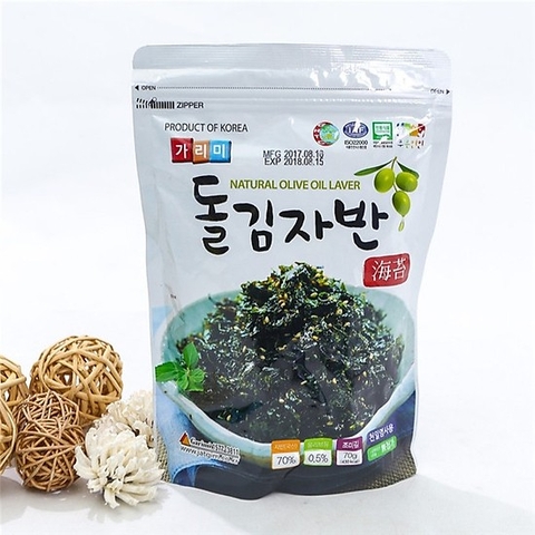 Rong Biển Vụn Có Vừng Vị Dầu Oliu Trộn Cơm Ăn Liền Garimi 70g