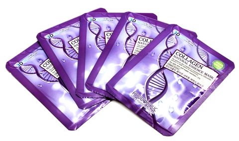 Mặt Nạ 3D Collagen Natural Essence Mask Foodaholic