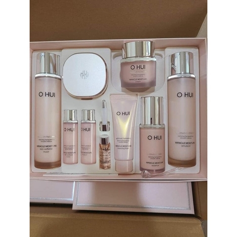 Bộ dưỡng OHUI hồng Miracle Moisture