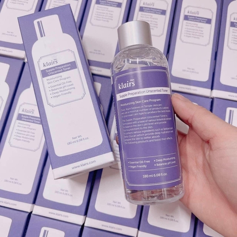Toner Klairs không mùi – Supple Preparation Unscented Toner 180ml