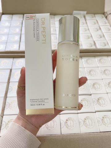 Nước Hoa Hồng Dr.Pepti Centella Toner Ex Cấp Ẩm, Dưỡng Da Căng Bóng 180ml