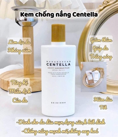 Kem Chống Nắng Skin1004 Madagascar Centella Air-Fit Suncream SPF50+ PA++++ – 50ml