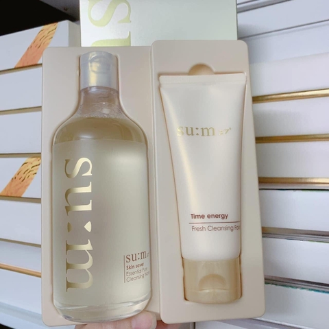 SET TẨY TRANG SU:M37 400ml + TẶNG SRM 100ml