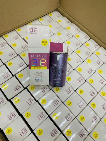 Kem Nền BB Collagen Blemish Balm Cellio SPF40 PA+++ 40ml