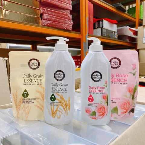 Bộ Sữa Tắm Happy Ssoma 750ml (1 chai 500ml + 1 túi refill 250ml)