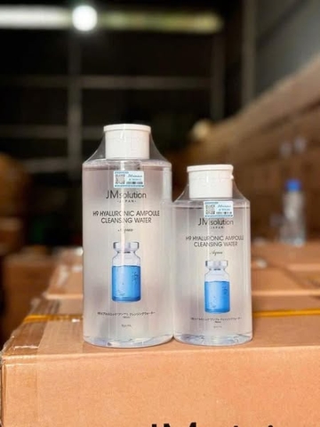 Nước Tẩy Trang JM Solution H9 Hyaluronic – Sạch Sâu, Dưỡng Ẩm, Dịu Lành Cho Mọi Loại Da