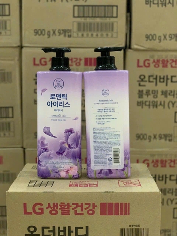 Sữa Tắm On The Body Romantic Iris 900g