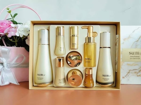 SET DƯỠNG SU:M37 VÀNG 9 MÓN MẪU MỚI – TÁI SINH DA, CHỐNG LÃO HÓA