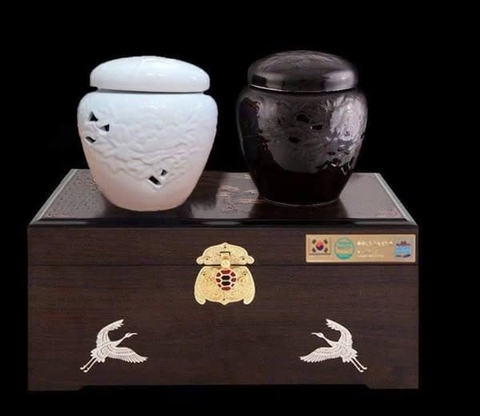 CAO HŨ ĐÔI HẮC SÂM ĐÔNG TRÙNG HẠ THẢO - 2 hũ × 500g