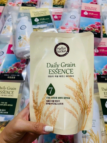 Bộ Sữa Tắm Happy Ssoma 750ml (1 chai 500ml + 1 túi refill 250ml)