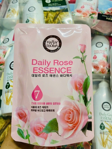 Bộ Sữa Tắm Happy Ssoma 750ml (1 chai 500ml + 1 túi refill 250ml)