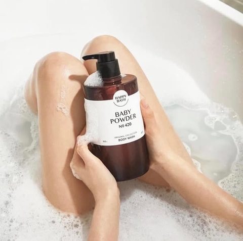 Sữa Tắm Happy Bath Original Collection Body Wash Baby Powder No.420