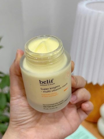 Mặt Nạ Ngủ Dưỡng Sáng Da Belif Super Knight Multi Vitamin Mask 75ml