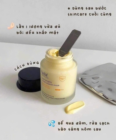 Mặt Nạ Ngủ Dưỡng Sáng Da Belif Super Knight Multi Vitamin Mask 75ml