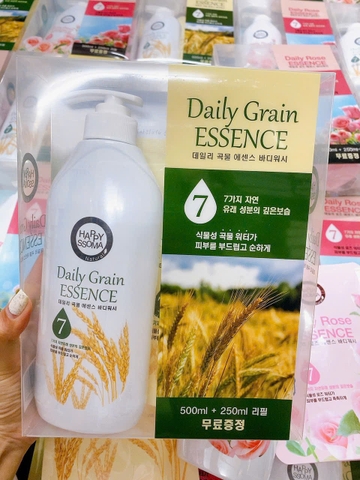Bộ Sữa Tắm Happy Ssoma 750ml (1 chai 500ml + 1 túi refill 250ml)