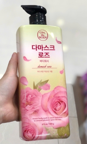 Sữa Tắm Nước Hoa On The Body Hoa Hồng 900g