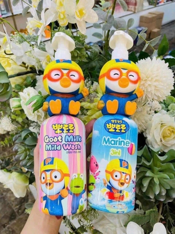 Sữa Tắm Gội Xả 3in1 Pororo Hàn Quốc (400ml)