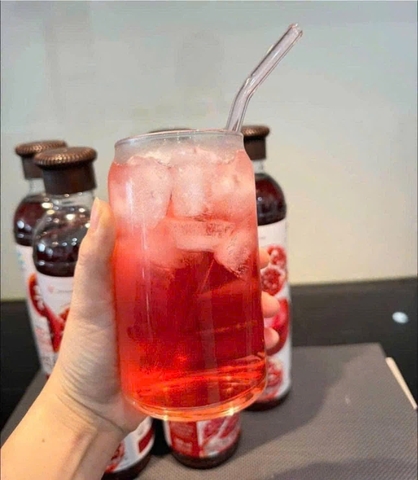 Nước Giấm Lựu Hữu Cơ Daesang Hàn Quốc 900ml