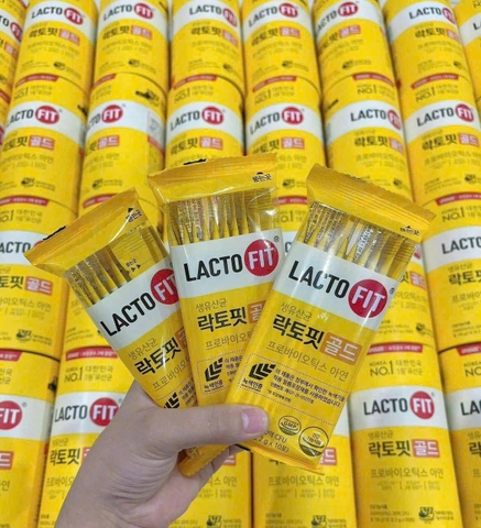 Men Tiêu Hóa LACTO-FIT GOLD 50 GÓI – Sản Phẩm Lợi Khuẩn Số 1 Tại Hàn Quốc