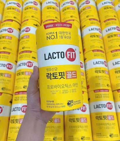 Men Tiêu Hóa LACTO-FIT GOLD 50 GÓI – Sản Phẩm Lợi Khuẩn Số 1 Tại Hàn Quốc