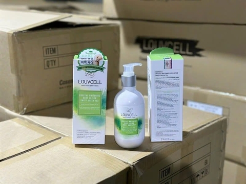 Kem Dưỡng Trắng Da Nâng Tông Louvcell Crystal Whitening Body Lotion 250ml