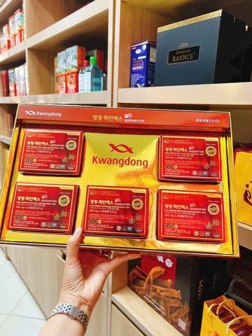 Viên Tinh Dầu Thông Đỏ Hàn Quốc Kwangdong Chính hãng 120 Viên