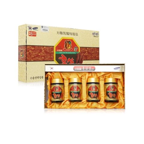 Cao Hồng Sâm Hộp Giấy Kanghwa – 4 Lọ x 250gr