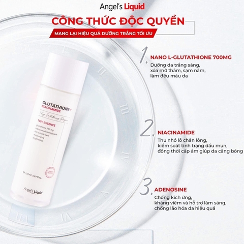 Nước hoa hồng 7Day Glutathione Treatment Essence 150ml