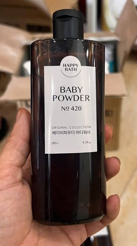 Sữa Tắm Happy Bath Original Collection Body Wash Baby Powder No.420