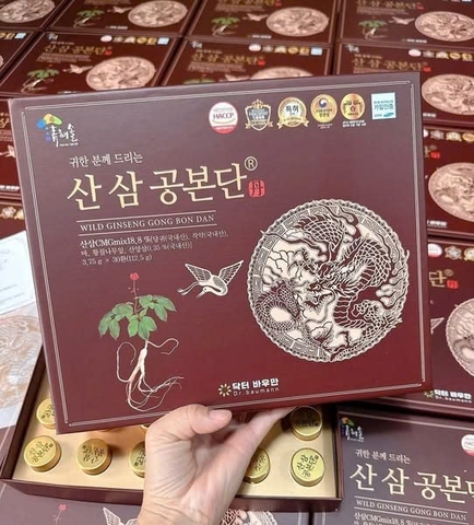 Viên Hoàn Hồng Sâm Núi Wild Ginseng Gong Bon Dan Hàn Quốc (30 viên)