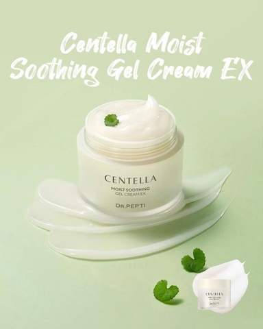 Kem Dưỡng Dr.Pepti Centella Moist Soothing Gel Cream 70ml