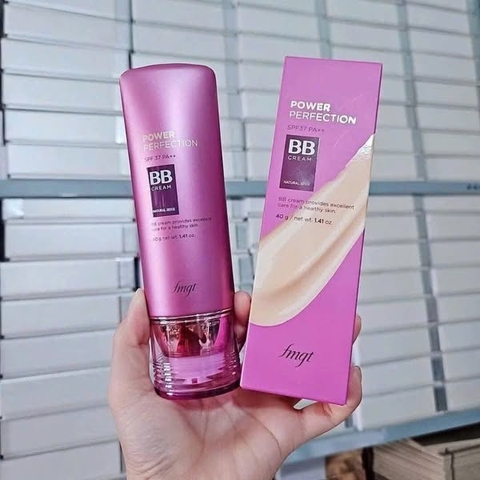 Kem Nền Đa Năng BB Cream Power Perfection SPF37 PA++ V201 40g - The Face Shop Hàn Quốc (Tím)