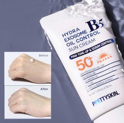 Kem Chống Nắng Pretty Skin Multi Hydra B5 Oil Control Sun Cream - 50ml
